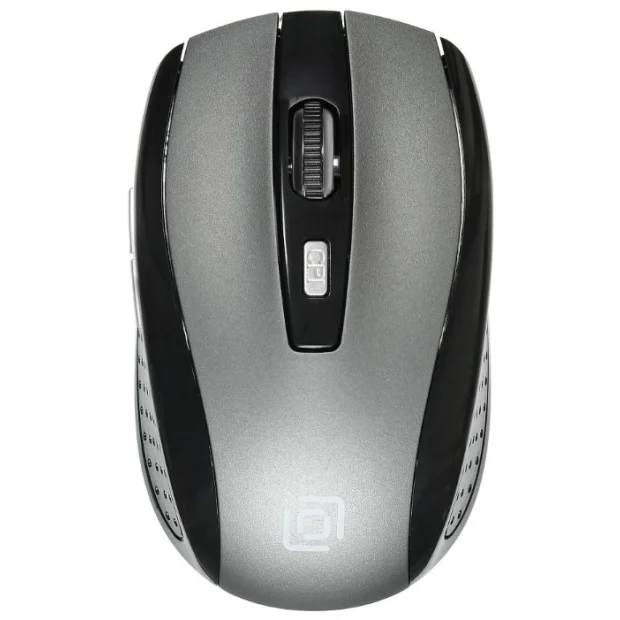 Мышь Oklick 635MB (черный/серебристый)